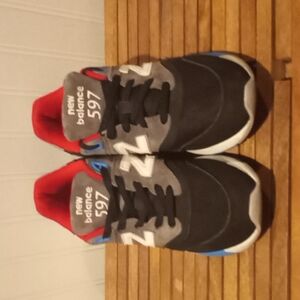 New Balance 597 Vac Ankle High Black_Bolt Grey-Red (2017)